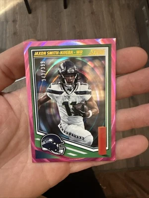 2025 Score #185 Jaxon Smith-Njigba purple /#399 - Image 1 of 2