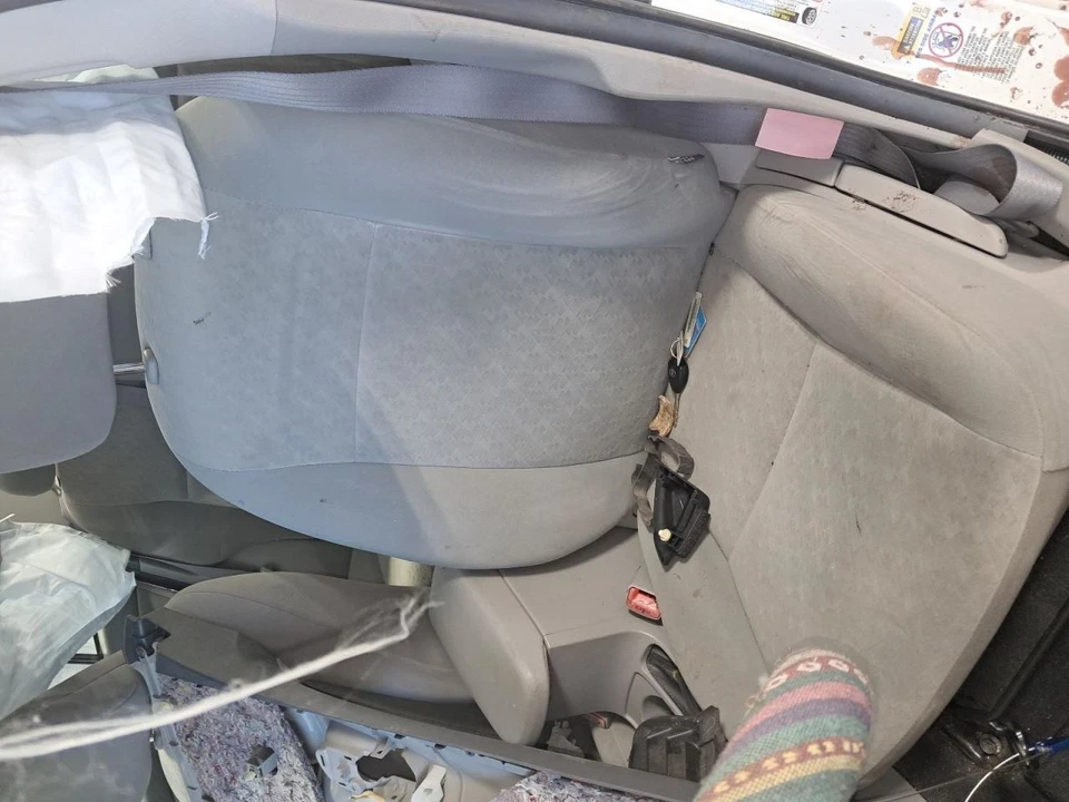 2009-2010 Toyota Corolla Driver Front Seat Bucket Tan Cloth Manual Used 436152 - Image 1 of 4