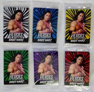 2023 Leaf WWE HEROES OF WRESTLING Trading Cards LOT OF 6 Sealed Packs ALL COLORS - Bild 1 von 20