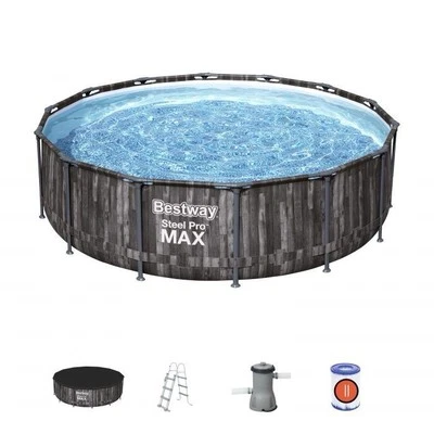 Bestway Steel Pro Max Frame Pool Komplett-Set Ø 427 x 107 cm  Aufstellpool - Bild 1 von 2