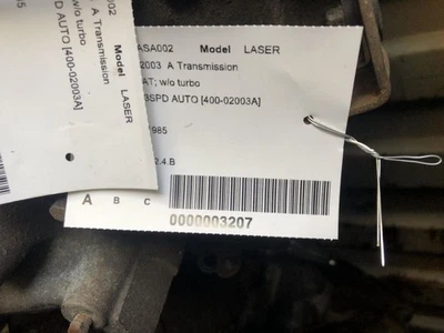 Automatic Transmission 4-135 2.2L Fits 81-85 ARIES 1289 Foto 1 de 2