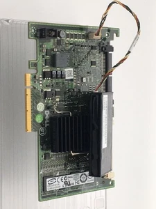 Dell perc 6i sas raid controller pci-e sas/sata 256mb e2k-ucp-61-(b) ucp-61 w b - Picture 1 of 2