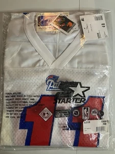 DREW BLEDSOE Original Brand New STARTER NE Patriots Jersey Mens Large 48 NWT - Picture 1 of 8