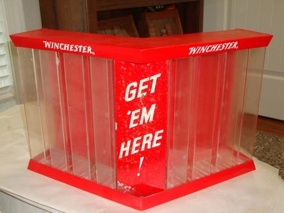 CAJA DE CARTUCHOS WINCHESTER 22 VINTAGE EXHIBICIÓN DE TIENDA, MUNICIÓN O CAJAS CON CARCASA Foto 1 de 4