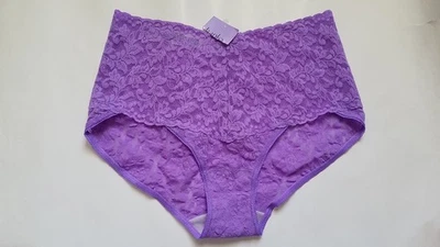 NWOT Hanky Panky Signature Lace Retro Vikini Briefs Panties, Purple, Size S - Image 1 of 3