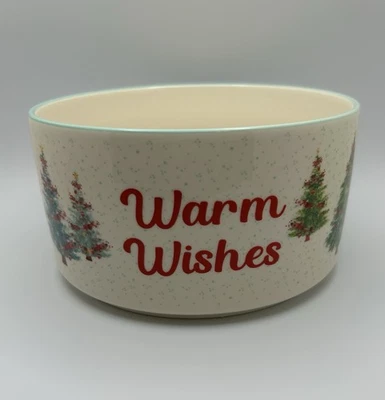 "Contenedor de almacenamiento de alimentos Pioneer Woman Warm Wishes - 6"" (sin tapa)" Foto 1 de 4