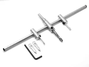 Verstellbare Lochsäge, 1-3/16" bis 11-3/4" (30 bis 300 mm) Schwerlast verstellbar C... - Bild 1 von 6