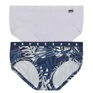 Bonds 8 Pairs Comfy Midi Briefs Womens Underwear Navy / Lilac 30K - Picture 1 of 7