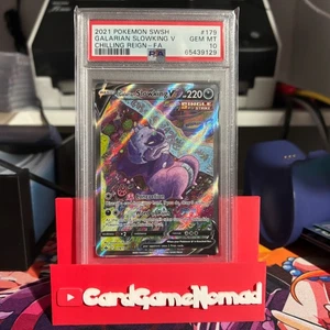 PSA 10 Galarian Slowking V - 179/198 - Alternate Art - Pokemon Chilling Reign - Bild 1 von 2
