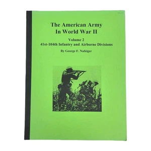 United States Army World War II~Volume 2~41st-104th Infantry Airborne~Nafziger - Bild 1 von 12