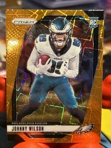 2024 Panini Prizm #355 Johnny Wilson Orange Ice - Foto 1 di 2