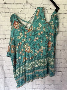 Maurice’s Paisley Blouse Size 3x - Picture 1 of 6