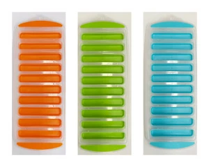 3x Ice Tray Ice Mold Maker Cube Plastic ASS Colours - Bild 1 von 1