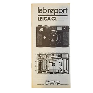 Leica Noctilux 50mm f/1.2 Brochure Pamphlet Advertisement - Picture 1 of 2