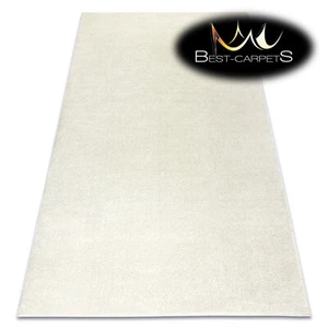 Amazing Modern Rug "SOFT" plain, elegant, single-colour, CREAM High Quality - Picture 1 of 6