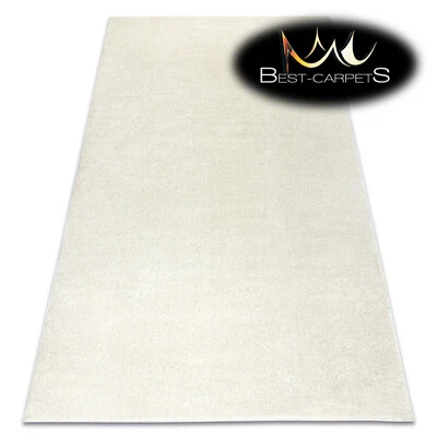 Amazing Modern Rug "SOFT" plain, elegant, single-colour, CREAM High Quality - Image 1 of 4