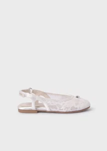 SCARPE BALLERINA SANDALI BIMBA MAYORAL 43530 73 BEIGE ORIGINALE PE 2024 - Picture 1 of 4