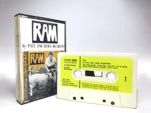 Paul & Linda McCartney RAM Cassette TC-PAS10003**UK 1ST ISSUE 1971** PAPER LABEL - Picture 1 of 9