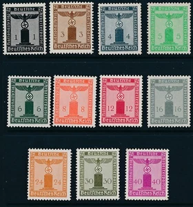 Selection Stamp Selection Germany Official WWII 3rd Reich Franchise MNH - Picture 1 of 3