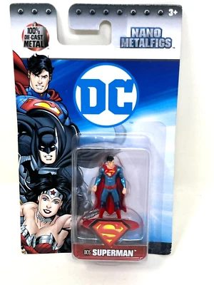 Фигурка СУПЕРМЕНА DC Comics Nano MetalFigs DC15 Jada Toys 2017 новая - Изображение 1 из 3