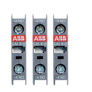 ABB Contactor Auxiliary Contact CA5-10 CA5-01 CA5X-10 CA5X-01 CAL5-11 CAL18-11  - Picture 1 of 3