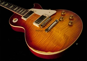 Guitarra Eléctrica 1959 Vintage Burst Standard Nitro Relic LP Tapa Llamada Envejecida Pesada - Imagen 1 de 3