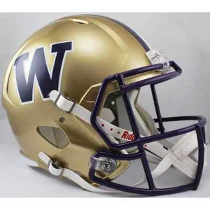 WASHINGTON HUSKIES NCAA Riddell SPEED Full Size Replica Football Helmet - Picture 1 of 1