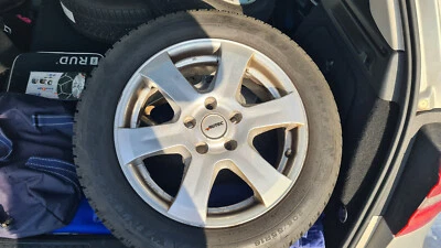 Winterreifen 205 55 r16 91h-C,B,1, 69 dB auf Alufelgen, Autec, 6,5 J x 16 H2, - Bild 1 von 4