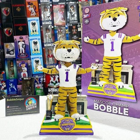 Mike the Tiger LSU Tigers 2019 National Champions "Special Edition" Bobblehead Cover
