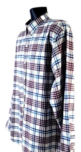 IZOD Saltwater Mens Shirt SIZE L Button Down Long Sleeve Plaid Multicolor - Picture 1 of 12