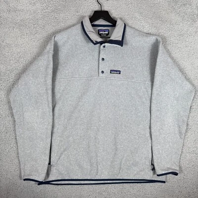 Patagonia Hombre Mejor Suéter Chaqueta Marsupial Pullover Gris XL Ligero Foto 1 de 4