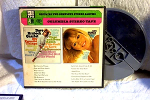 DAVE BRUBECK "My Favorite Things & Angel Eyes 3 3/4 ips 4 TRACK REEL TO REEL - Imagen 1 de 2