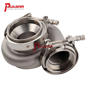 Pulsar Stainless Steel Dual Vband 0.64A/R Turbine Housing for PSR3584 GEN2 Turbo - Picture 1 of 9