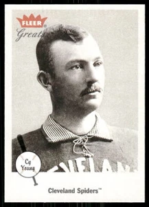 2002 Fleer Greats of the Game #4 Cy Young - Picture 1 of 2