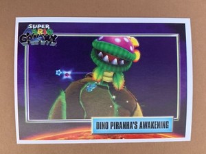2009 SUPER MARIO GALAXY #142 DINO PIRANHA'S AWAKENING Enterplay Nintendo Image