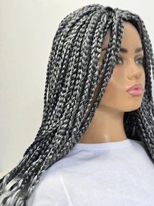 Braided Wig, Single Braids Wig 22inch - Picture 1 of 9