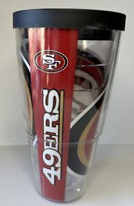 San Francisco 49ers Tervis Big Logo Offcial NFL Team Drink Tumbler