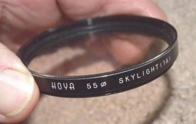 Hoya Skylight 1A 55 mm Filter used - Image 1 of 2