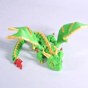 Geschenk Wyvern Drache mit Flügeln Fidget Drachen Desktop-Ornamente - Picture 1 of 11