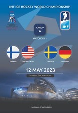 ALL PROGRAMMES IIHF 2023 ICEHOCKEY World Championship in Finland & Latvia FAN ed