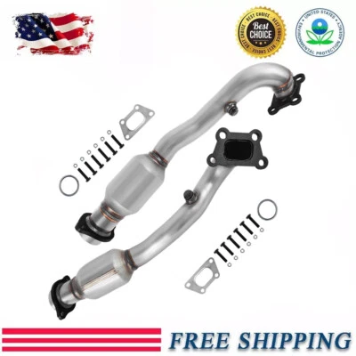 Convertidor catalítico izquierdo y derecho para Cadillac CTS 2010-2019 3,0 L / 3,6 L V6 EPA Foto 1 de 4