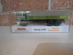 Brekina HO Scale Schenker Brannschweig Bussing 12000 Truck #746117 - Picture 1 of 8