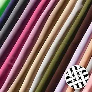 Chiffon Fabric 30+ Colours - Sold by the Meter - Foto 1 di 32