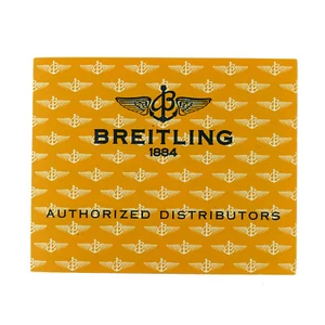 TARJETA DE DISTRIBUIDOR AUTORIZADO BREITLING - Imagen 1 de 2