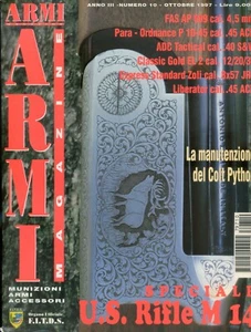 10/1997 ARMI THE EUROPEN MAGAZINE - SPECIAL US RIFLE M14 - Bild 1 von 3