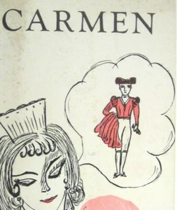 Carmen Opera Program 1964 Seton Hall University Cehanovsky Nell Rankin Shirley - Picture 1 of 9