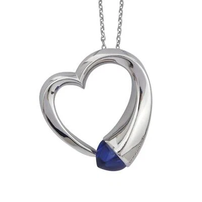 Collana Donna BOCCADAMO KGR033L in Bronzo con Cuore Contrariè e Pietre - Immagine 1 di 2