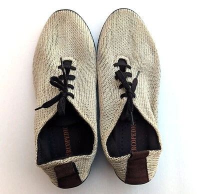  Sapato Feminino Arcopedico Comfort Extra-Wide Bunions Bege Tamanho 9 - Imagem 1 de 4