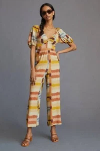Anthropologie Ranna Gill Rückenkrawatte Overall Größe XL. B27 - Bild 1 von 8