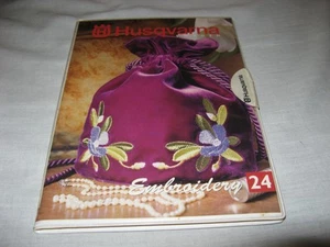 Husqvarna Svezia Viking Embroidery Design Card #24 con cartoncino, sovrapposizione e libretto - Foto 1 di 4